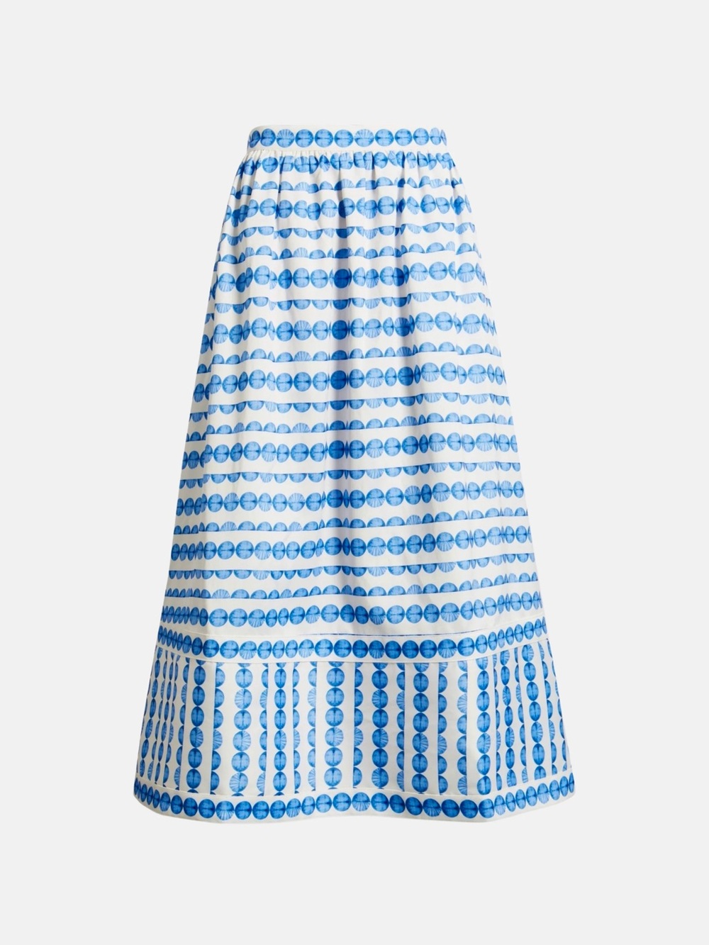 FRENCH CONNECTION
TAFFETA MIDI SKIRT | TRUE BLUE